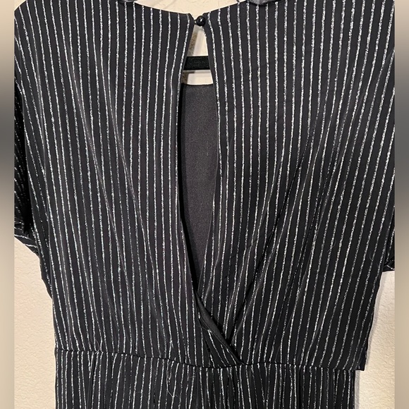 Dress Barn | Sparkle Glitter Jumpsuit - Picture 7 of 7